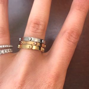 Stackable Michael Kors rings